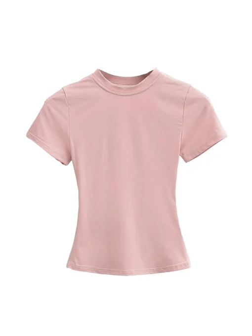 Sexy Slim Y2K Short Sleeve - Image 2