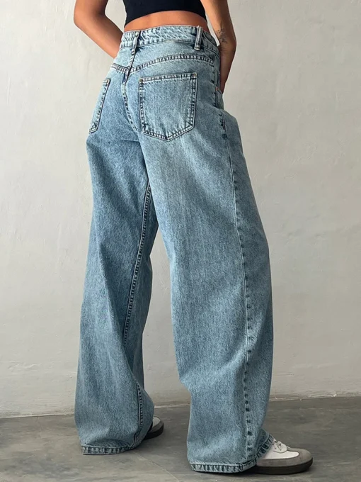 Y2K Baggy Jeans With Pockets - Image 14