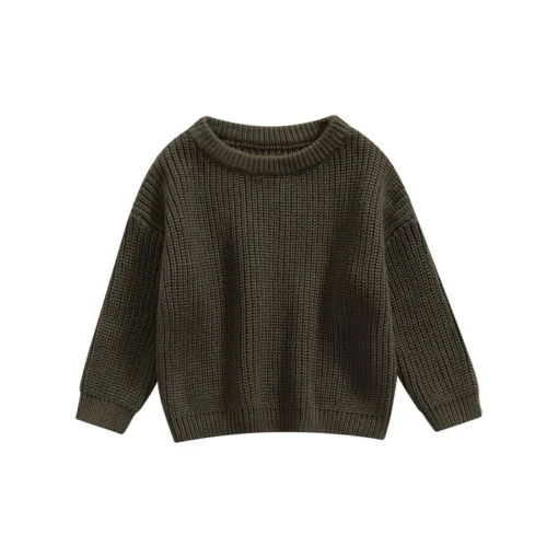 Suefunskry Newborn Baby Knitted Long Sleeve Autumn Winter Sweater - Image 25