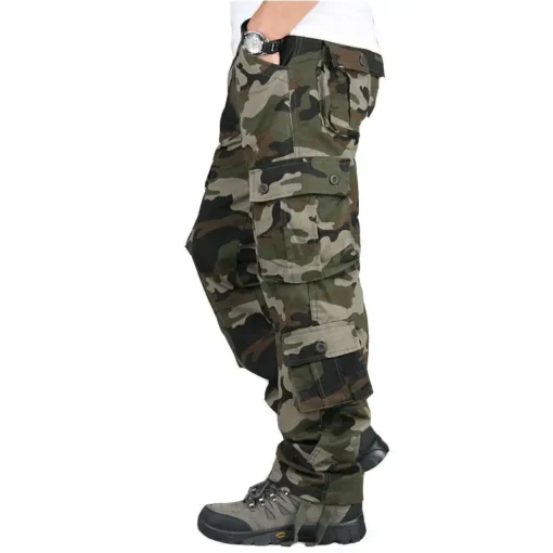 Tactical Camo Hiking Pants - Image 9