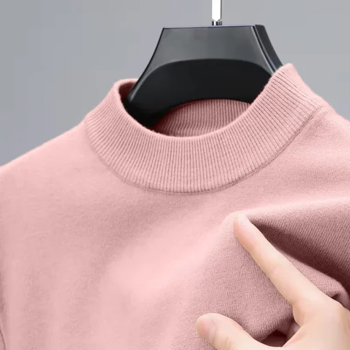 Half Turtleneck Knitwear Sweater - Image 11