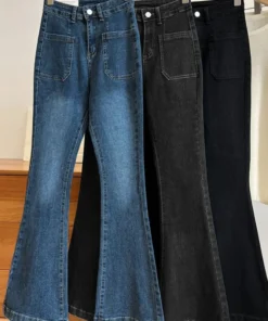 High Waist Flare Jeans