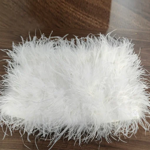 Ostrich Feather Mini Skirt - Image 36