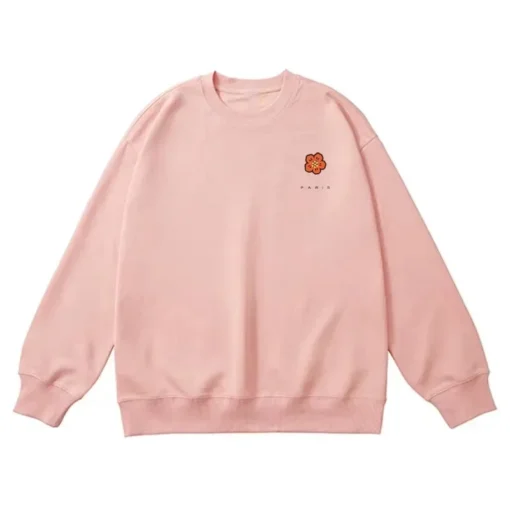 Flowers Cotton Hoodie - Image 6