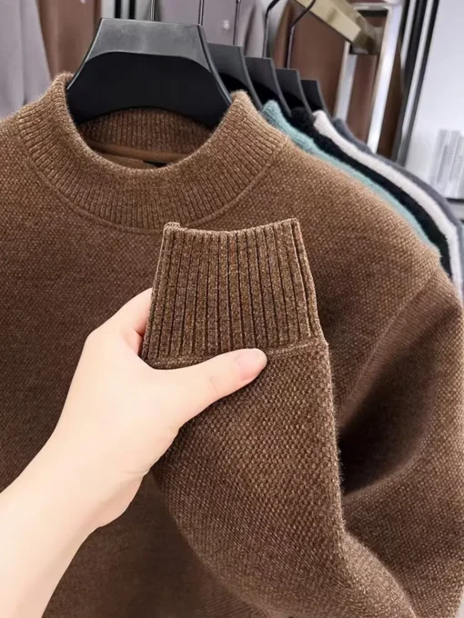 High end luxury round neck sweater - Image 27
