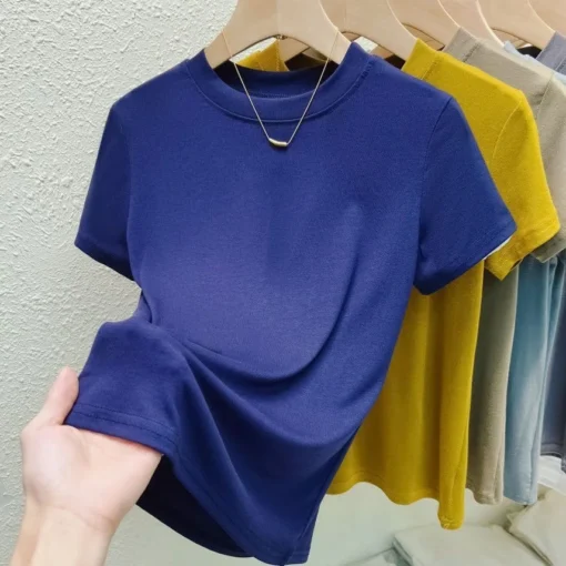 Crew Neck Fashion T Shirt - Image 3