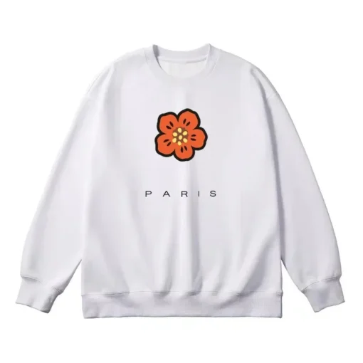 Flowers Cotton Hoodie - Image 2
