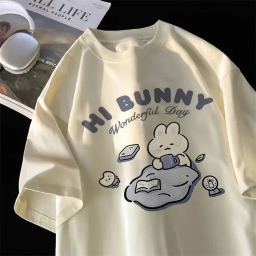 Retro Oversize Bunny T-shirt - Image 7