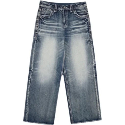 HOUZHOU Vintage Baggy Jeans - Image 10