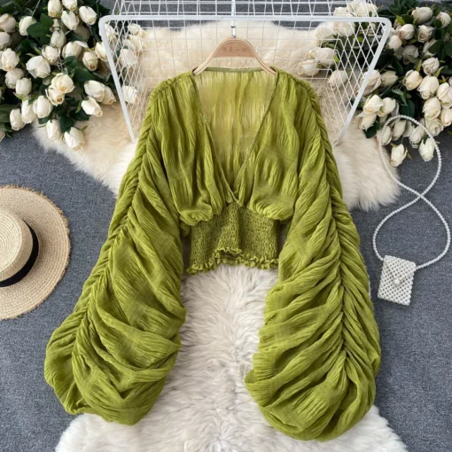 Sexy Chiffon Blouse - Image 25
