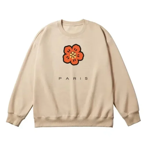 Flowers Cotton Hoodie - Image 4