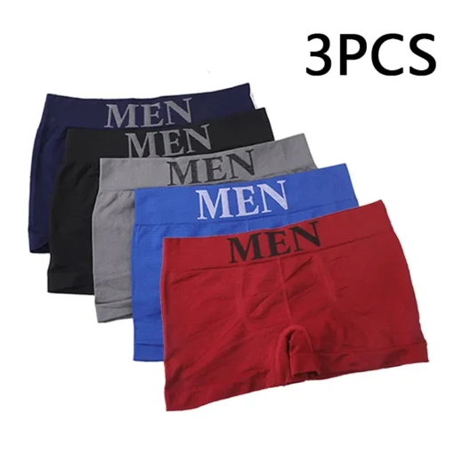 3Pcs/Lot Men's Underwear Boxers - Image 2