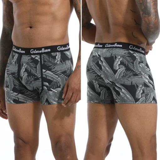 6pcs pack Black Boxer Shorts - Image 17