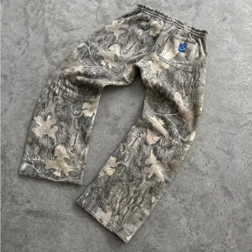 Harajuku vintage Camouflage Pattern Baggy Casual Sweatpants - Image 7