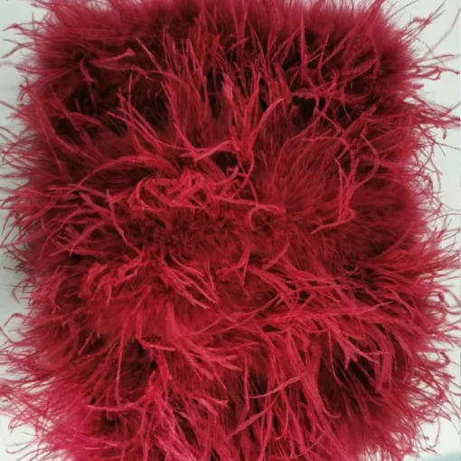 Ostrich Feather Mini Skirt - Image 58