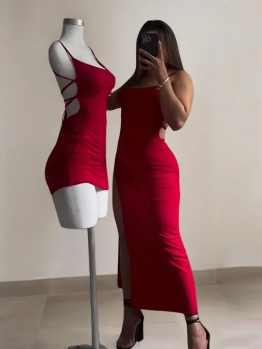 Halter Strap Spice Girl Dress - Image 6
