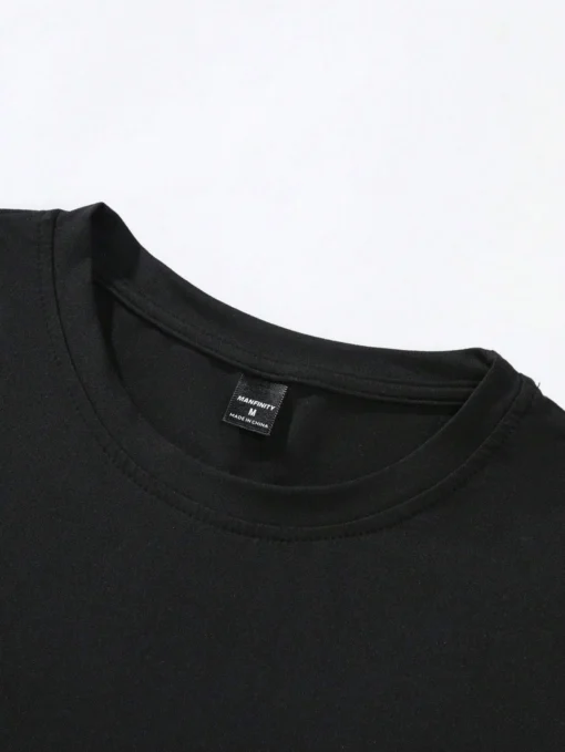 BE KIND letter cartoon print casual short sleeved T-shirt - Image 13