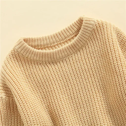 Suefunskry Newborn Baby Knitted Long Sleeve Autumn Winter Sweater - Image 105