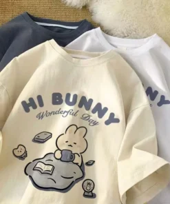 Retro Oversize Bunny T-shirt