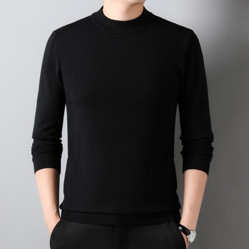 Half Turtleneck Knitwear Sweater - Image 15