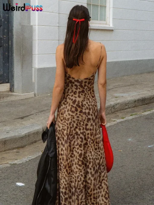 Leopard Print Dress - Image 22