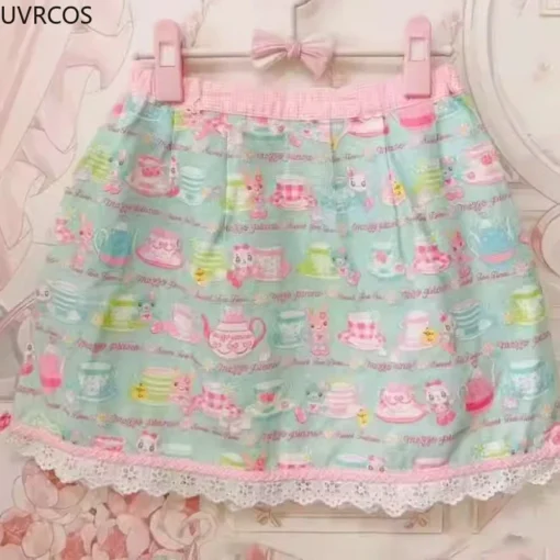 Lolita Style Cake Mini Skirt - Image 5