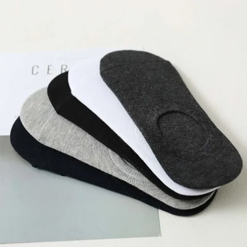 5Pair Lot Fashion Happy Men Boat Socks - Image 11
