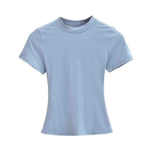 Sexy Slim Y2K Short Sleeve - Image 10
