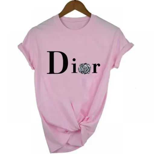 Letter Printed Short Sleeved Shirt - Image 7