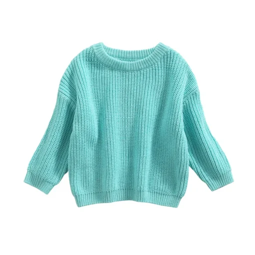 Suefunskry Newborn Baby Knitted Long Sleeve Autumn Winter Sweater - Image 23