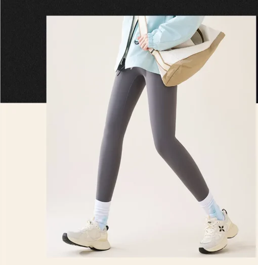 BIVIGAOS High Waist Fleece Leggings - Image 38