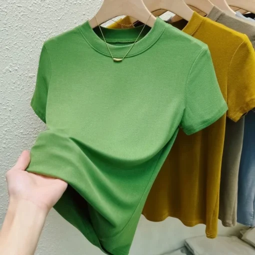 Crew Neck Fashion T Shirt - Image 9