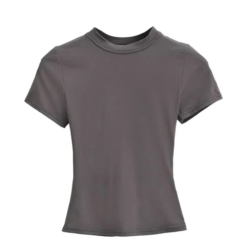 Sexy Slim Y2K Short Sleeve - Image 7