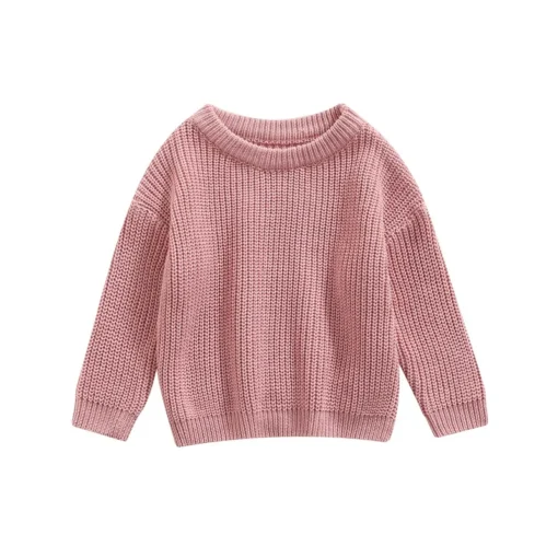 Suefunskry Newborn Baby Knitted Long Sleeve Autumn Winter Sweater - Image 11
