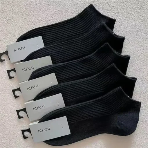 5 Pairs/Pack Ankle Socks - Image 13