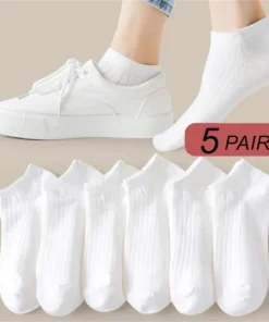 5 Pairs/Pack Invisible Ankle Socks
