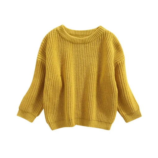 Suefunskry Newborn Baby Knitted Long Sleeve Autumn Winter Sweater - Image 22