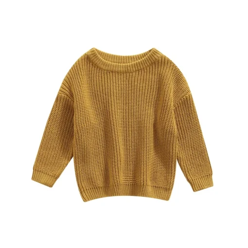 Suefunskry Newborn Baby Knitted Long Sleeve Autumn Winter Sweater - Image 10