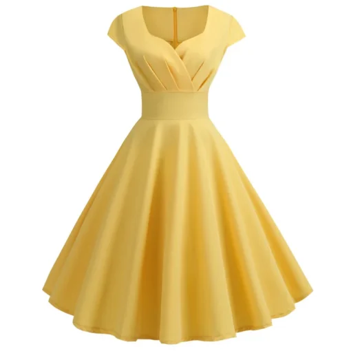 Pink Summer V Neck Dress - Image 9