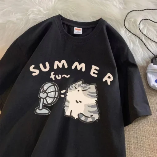 Fan Cat Pure T-shirt - Image 2
