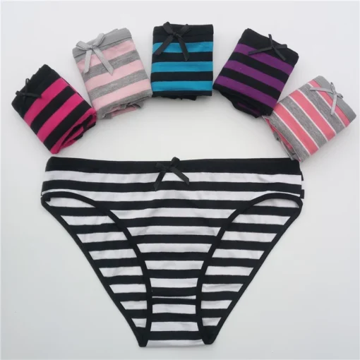 5 Pcs/set Cotton Panties