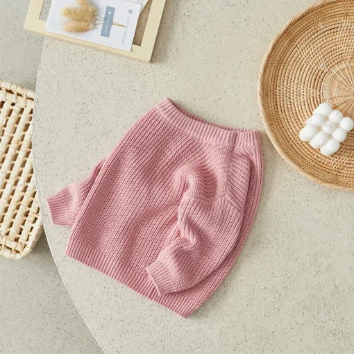 Suefunskry Newborn Baby Knitted Long Sleeve Autumn Winter Sweater - Image 62