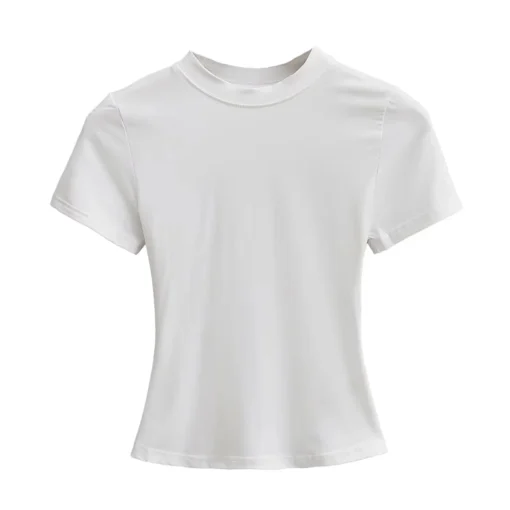 Sexy Slim Y2K Short Sleeve - Image 19