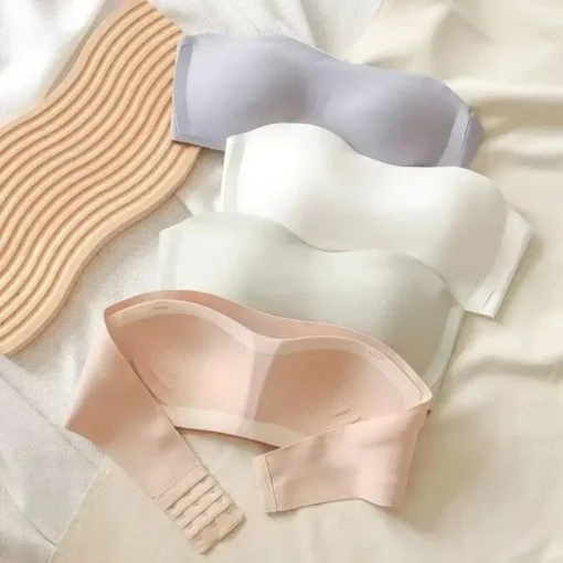 Sexy Seamless Tube Top Bra