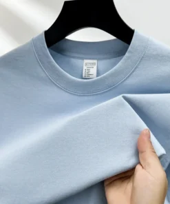 pure cotton summer high-end men's short sleeve T-shirt