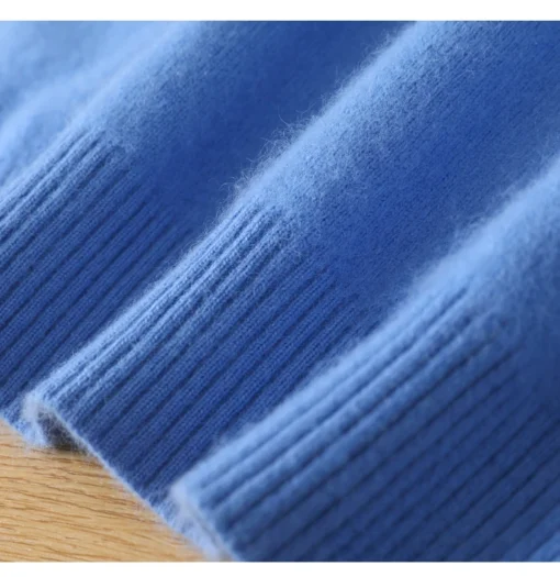 Men's 100% Pure Mink Cashmere Sweater - Image 35