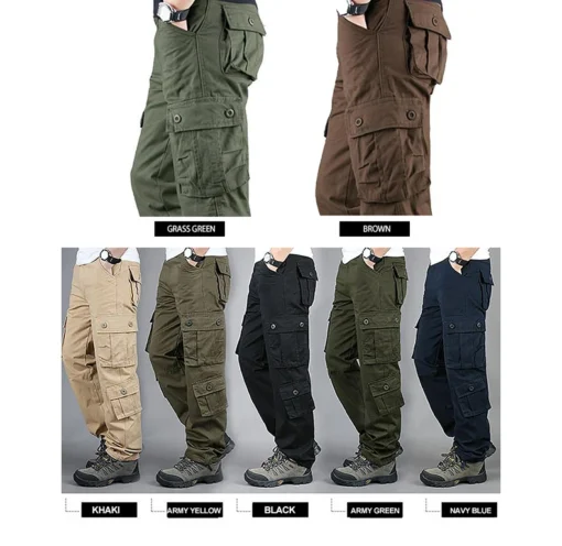 Tactical Camo Hiking Pants - Image 12