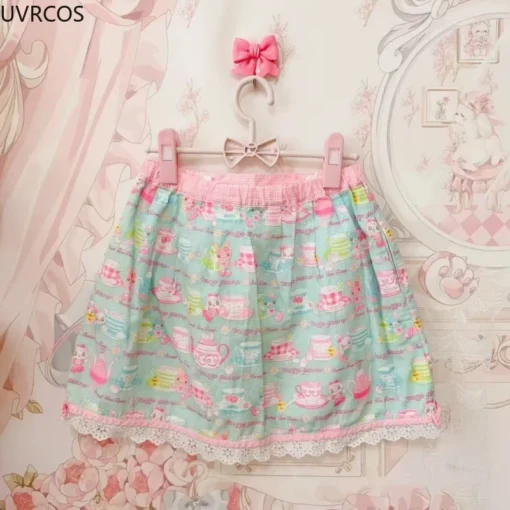 Lolita Style Cake Mini Skirt - Image 10