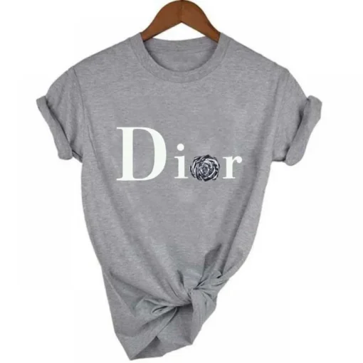 Letter Printed Short Sleeved Shirt - Image 8