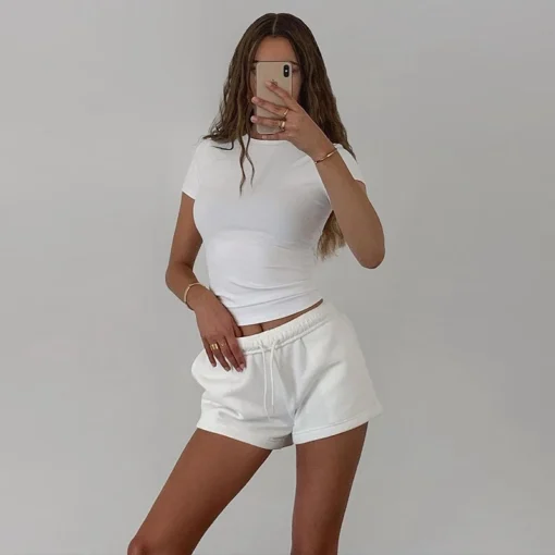 Casual All-Match Crop Top - Image 10